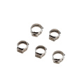 Adjustable SS304 Stainless Steel Single Ear Stepless Hose Clamps